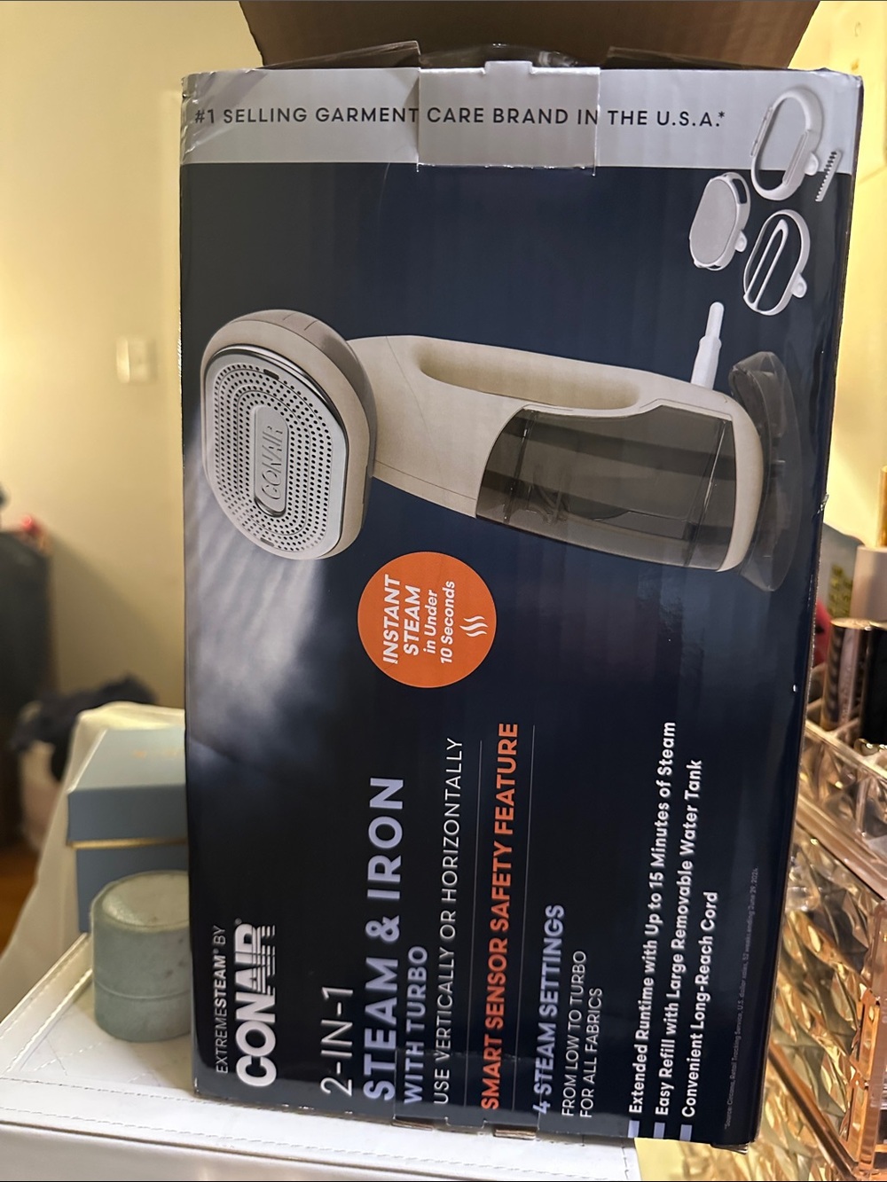 Conair Handheld Steam & Iron 2-in-1 With Turbo - Garment Steamer
